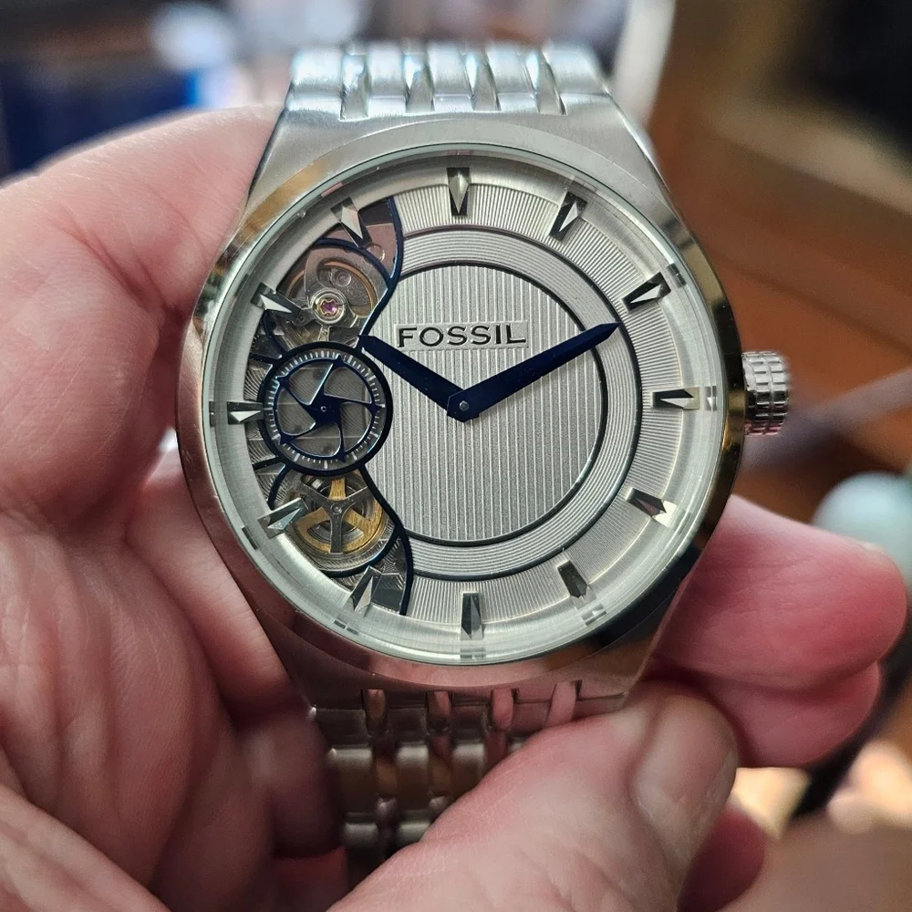 Fossil Twist Arkitekt on stainless bracelet - Picture 1 of 11